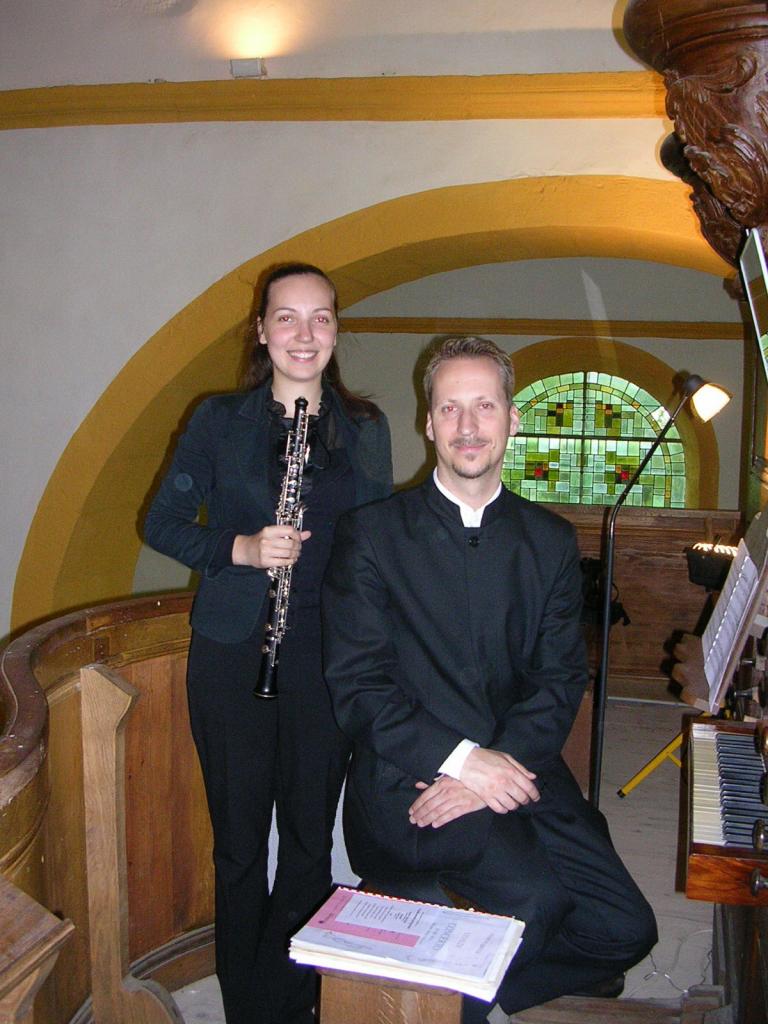 duo musical Hongrois orgue-hautbois